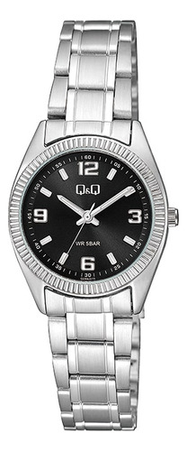Reloj Para Mujer Q&q Q&q Q39b-001py Plateado