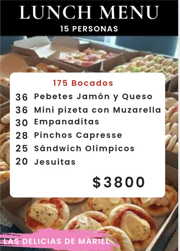 Servicio De Lunch Catering