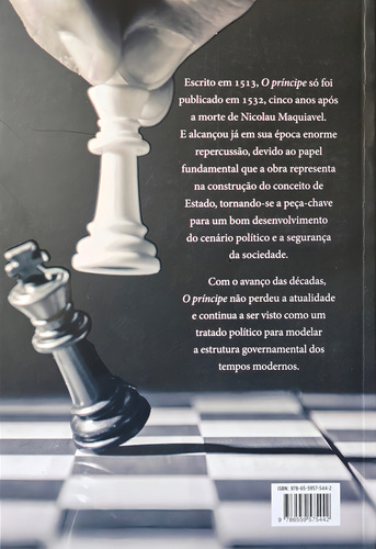 Livro O Príncipe De Nicolau Maquiavel Editorial Maverick Capa Mole Edição Especial Em Português 2024