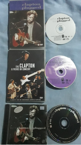 Dvd + Cd Eric Clapton Unplugged /friends In Concert A24 (Recondicionado)