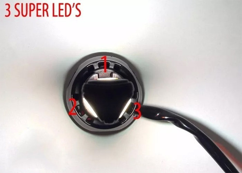 Imagem 5 de 8 de Lampada Farol Led 3d Titan Fan 125 150 Moto Bi-xenon 8000k