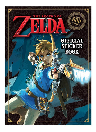 Legend Of Zelda Libro De Actividades Y 800 Estampas Nintendo