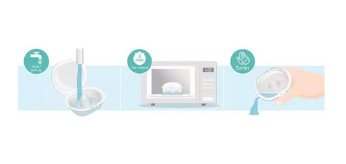 Imagen 4 de 7 de Protectores De Lactancia Philips Avent Medianos 2pz