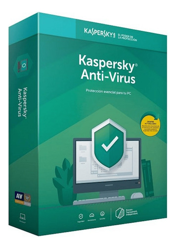 Antivirus Kaspersky 1pc Licencia De 1 Año Digital