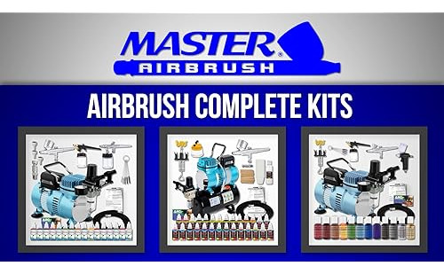 Cool Runner Ii Kit De Sistema De Aerógrafo Compresor D...