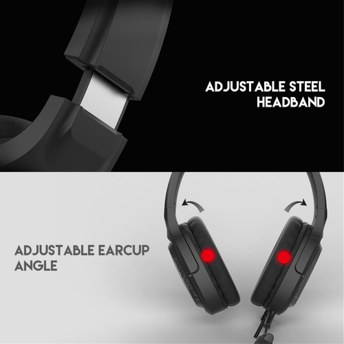 Imagen 7 de 10 de Headset Fantech Vibe Mh85 Black Auricular Gamer