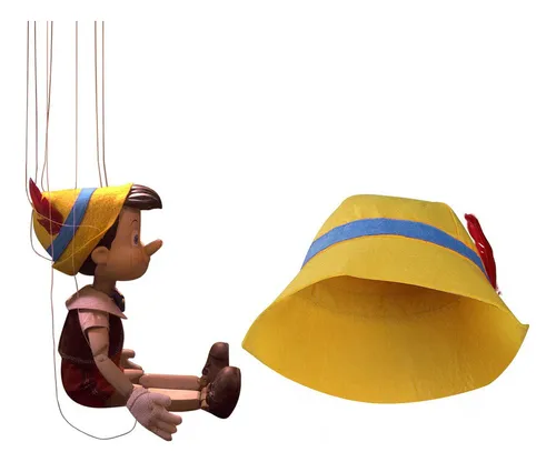 Gorra De Cosplay De Pinocho Para Niños, Disfraz De Halloween