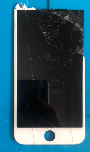 Tela iPhone 7 Retirada De Peças Lcd Funcionando Quebrada