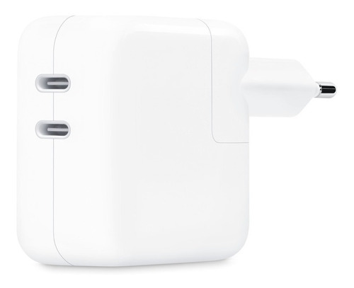 Carregador 35w Macbook Air Pro E iPhone 2portas Usb-c Foxcom