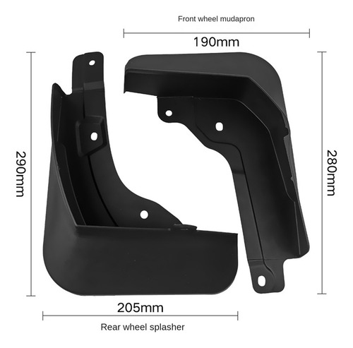 Guardabarros De Coche Para Great Wall Haval H6s 2022 Fender