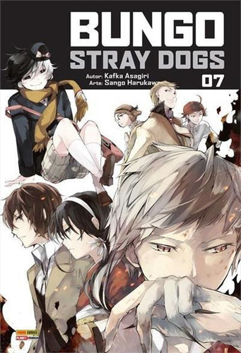 Bungo Stray Dogs Vol. 7 - 7ªed.(2020), De Kafka Asagiri. Editora Panini, Capa Mole, Edição 7 Em Português, 2020