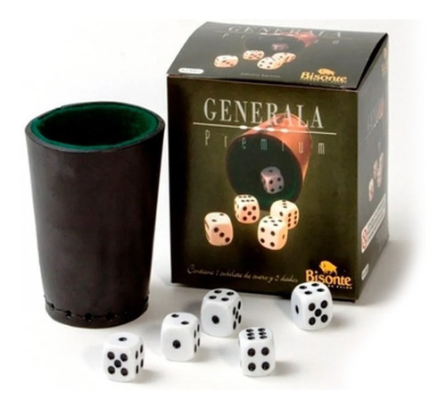 Juego De Mesa Bisonte Generala Premium Bi8402