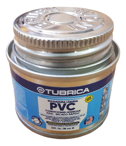 Pega Para Agua Fría (pvc) 1/64 Marca Tubrica