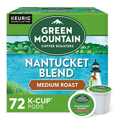 Café Nantucket En Cápsulas De Keurig, Tostado Medio, 72 Unid