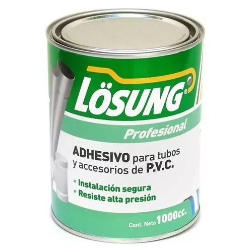 Losung - Adhesivo Profesional Pvc 1000 Cc