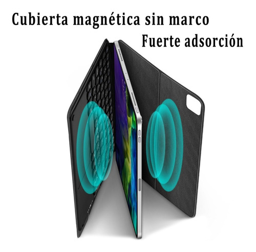 Imagen 8 de 9 de Magic Keyboard - Funda Magnética Para iPad Pro 11 Air 4