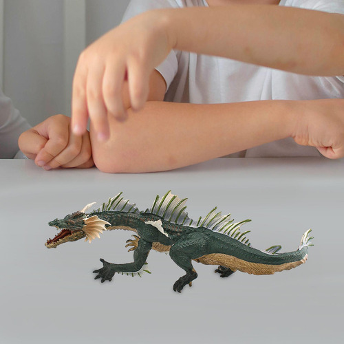 Figura De Acción De Dinosaurio, Juguete De Dinosaurio Verde