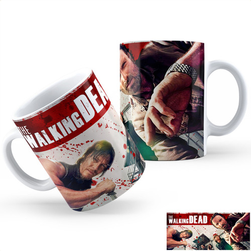 Taza Cerámica The Walking Dead Ae Calidad