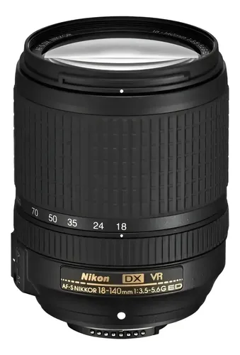 ❁美品❁NIKON AF-S DX NIKKOR 18-140mm ED VR Lente Nikon Af-s Dx 18-140mm F/3.5-5.6g Ed Vr | Frete grátis