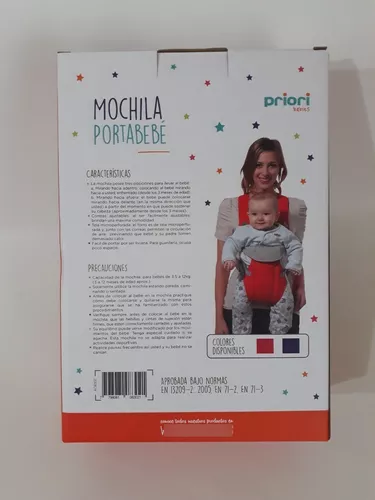 Mochila Portabebe 2 En 1 Priori