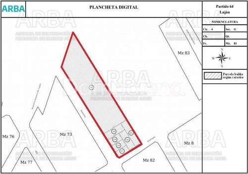 Imagen 4 de 4 de Fracción En Venta O Permuta - Colectora Acceso Oeste - Luján