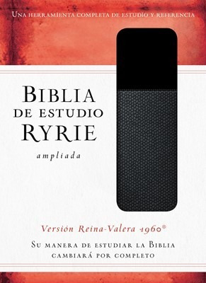 Biblia De Estudio Ryrie Ampliada Duo-tono Negro®