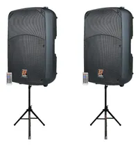 Comprar Kit 2 Caixas Ativas Sr315-a Staner 600w Rms + 2 Tripés