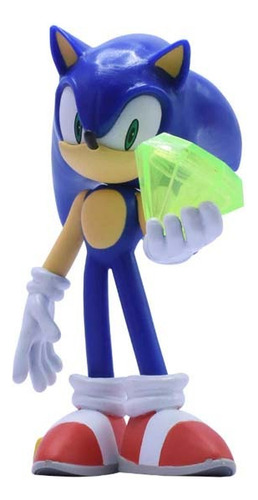Boneco Sonic The Hedgehog Sonic Esmeralda Angel Just Toys