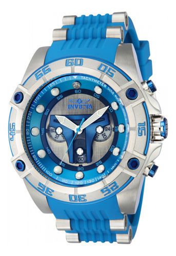 Reloj Invicta 40094 Azul Hombres Color de la correa Azul acero Color del bisel Azul acero Color del fondo Azul acero