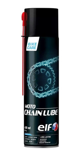 Lubricante Para Cadenas Elf Moto Chain Lube Aerosol 400 Ml