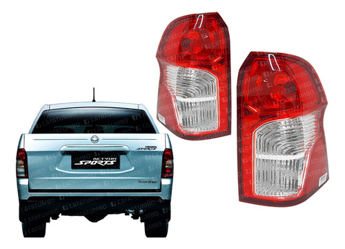 Par Farolres Traseros Para Ssangyong Actyon Sport 2012-2019