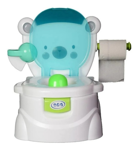 Imagen 2 de 2 de Bañito Entrenador Musical Con Portapapel Aeiou