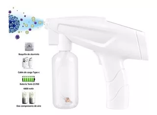 Uv Inalámbrico Nano Spray Sanitizante Pistola Desinfectante