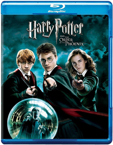 Harry Potter Y La Orden Del Fénix Blu Ray Película Nueva