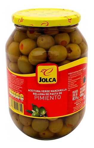 Aceitu Manzanilla Jolca Pimiento 850g