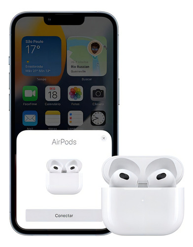 Auriculares Bluetooth para iPhone Apple AirPods Pro 3 Color Blanco