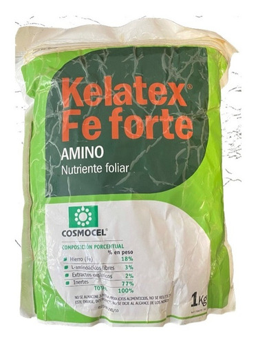 Kelatex Fe Forte Hierro Cosmocel 1 Kg