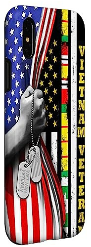 Funda Para iPhone X/xs Vietnam Veteran Flag - American Flag