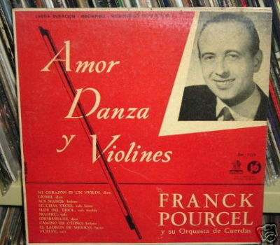 Franck Pourcel Amor Danza Y Violines Vinilo 10' Argentino