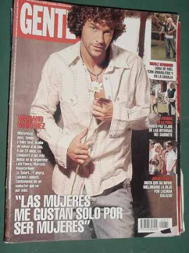 Revista Gente 2071 Sandro Siglo Boca Juniors Zamolo David