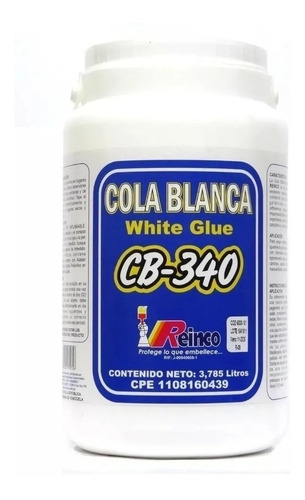 Cola Blanca Reinco Cb-340  Para Madera Galón