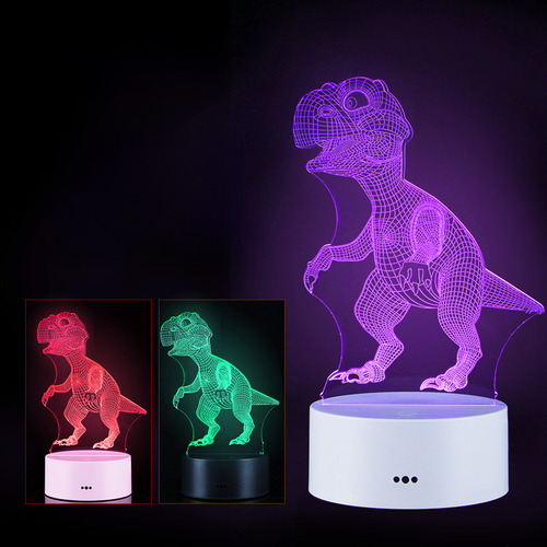 Lámpara Usb Monocromática Cálida Creativa 3d