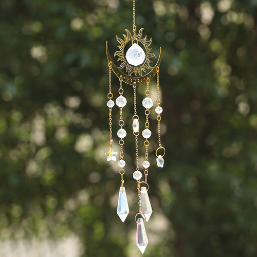 Captador De Sol Y Luna Brillante Para Decoración Del Hogar