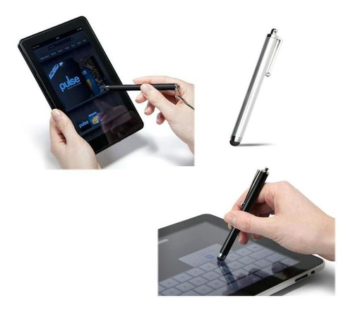 Kit 2 Canetas Stylus Telas Touch Tablet iPad, Samsung,kindle
