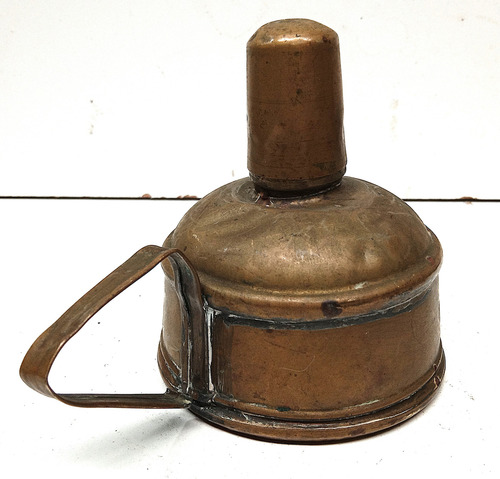 Antiguo Calentador Mechero En Bronce (Usado)