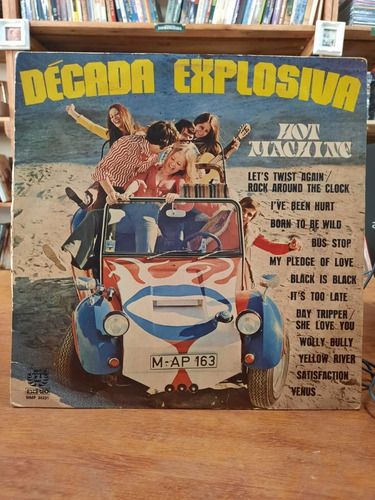 Lp Disco De Vinil Década Explosiva - Hot Machine