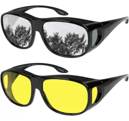  Pack Gafas Vision Nocturna Para Conducir ×2