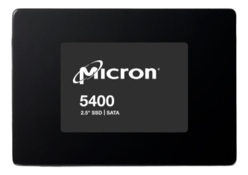 Disco Interno Ssd 2.5 Micron 5400pro 3840gb Sataiii 3d Nand Color Negro