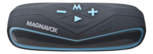 Alto-falante estéreo portátil à prova d'água Magnavox MMA3639-bk Par 110v