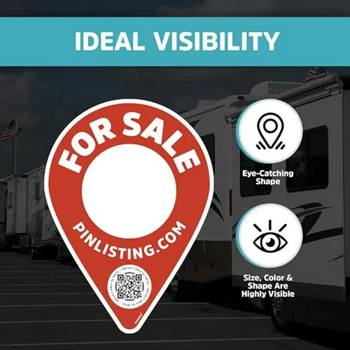 Pegatina Removible Para Vender Vehículos Con Qr Y Geolocaliz